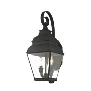 Best Credle 2-Light Outdoor Wall Lantern By Darby Home Co Outdoor Lighting Credle 2-Light Outdoor Wall Lantern By Darby Home Co Outdoor Lighting
