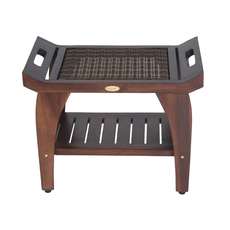 Decoteak Tranquility 24 W Teak Shower Bench Reviews Wayfair