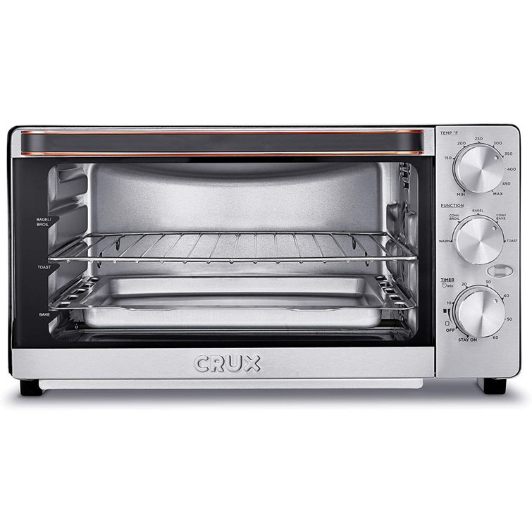 CRUX 6 Slice Convection Toaster Oven & Reviews Wayfair