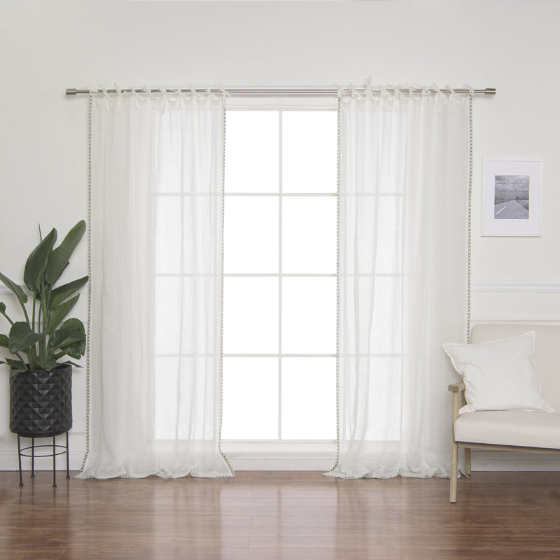 Criss Cross French Linen No Pattern And Not Solid Color Room