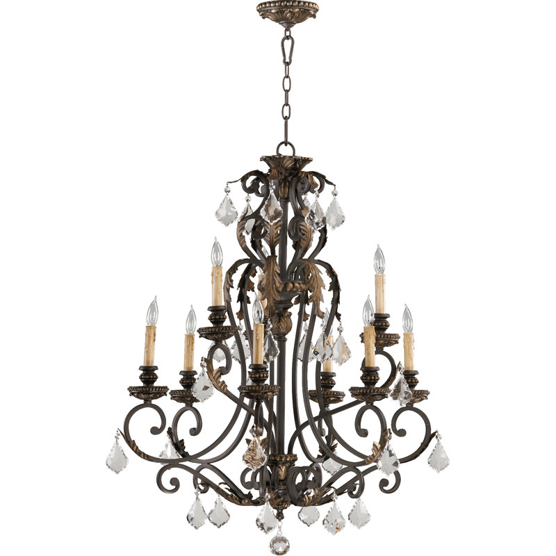 Astoria Grand Ancram 9 Light Candle Style Classic Traditional Chandelier Wayfair