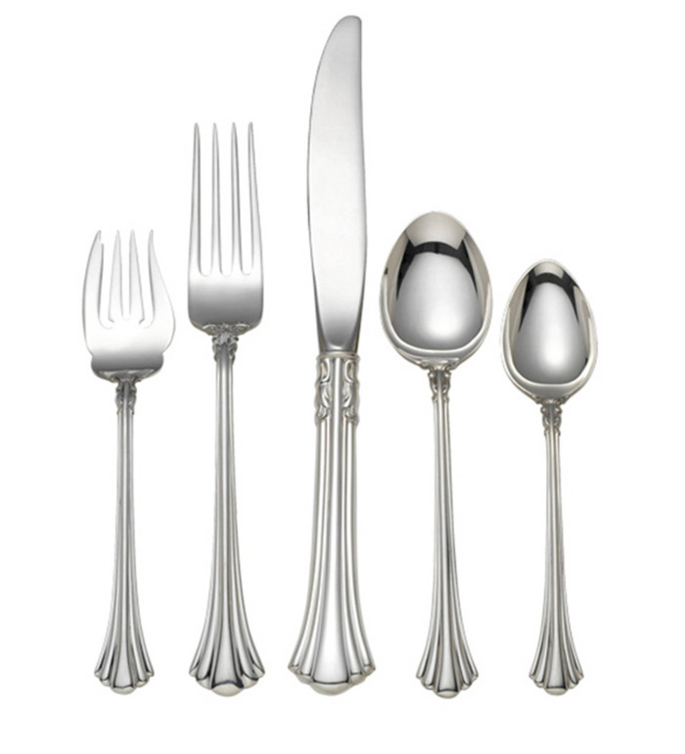 Reed Barton 18th Century 5 Piece Place Setting Large Size Wayfair