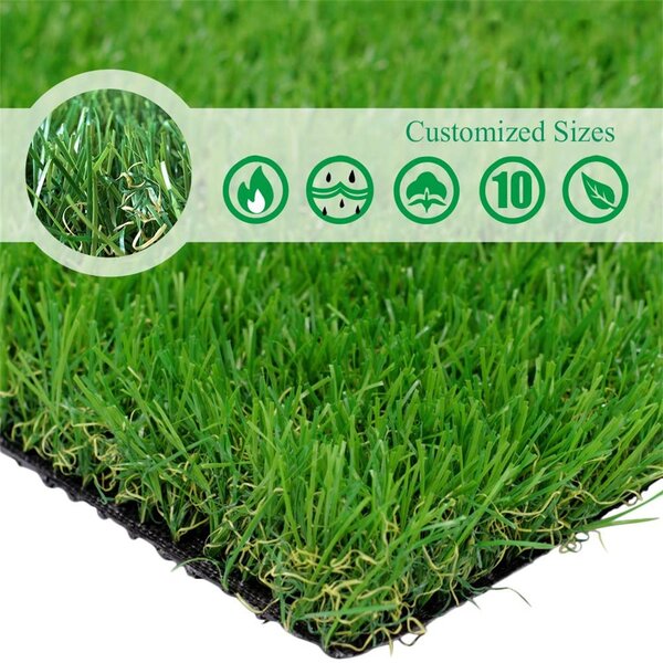 New Artificial Grass Lawn Synthetic Turf Landscape Indoor Outdoor 19.68'' 