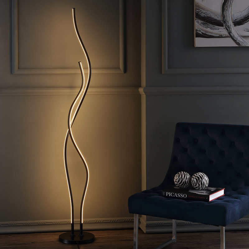 Tyrol 64 Led Novelty Floor Lamp Reviews Allmodern Tyrol 64 Led Novelty Floor Lamp