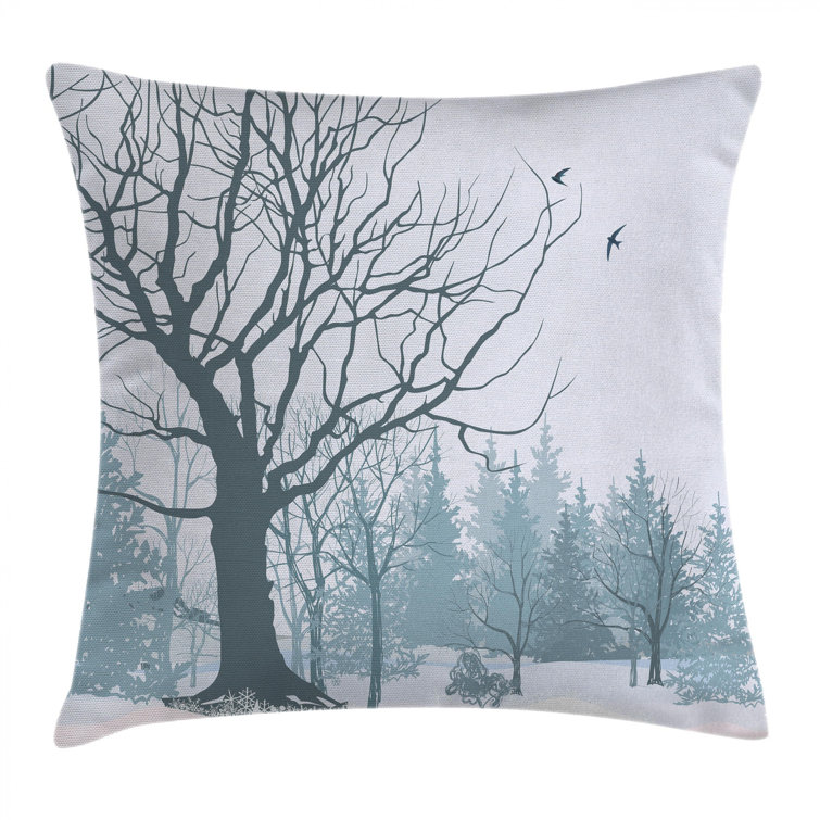 outdoor winter throw pillows