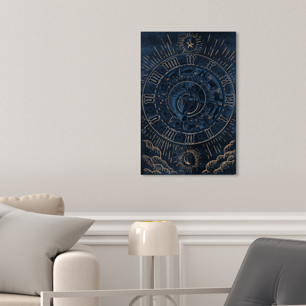 Spiritual And Religious Astrology Eyes III Astrology - Graphic Art on Canvas