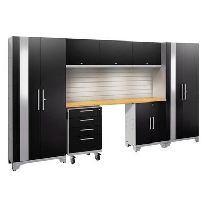 Performance 20 8 Piece Storage Cabinet Set With Light Newage Products