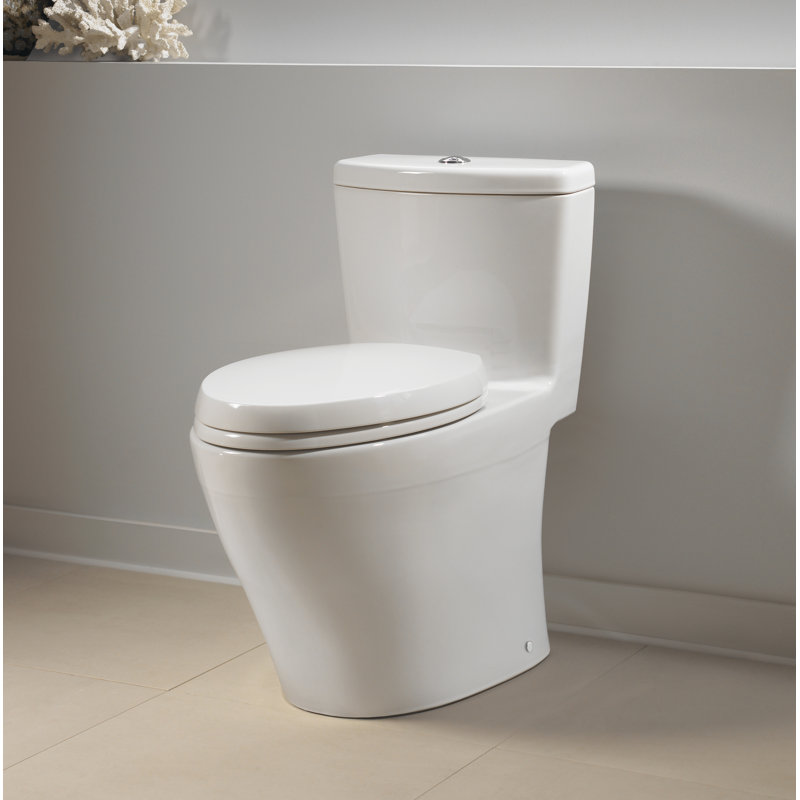 Toto Aquia DualFlush Elongated TwoPiece Toilet (Seat Not Included