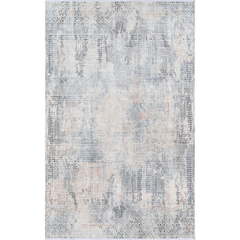 17 Stories Minor Power Loom Gray Rug