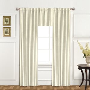 Dupioni Silk Single Curtain Panel