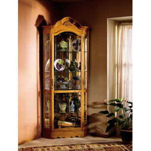 Go to store & view more images Darby Home Co Branscum Corner Curio Cabinet