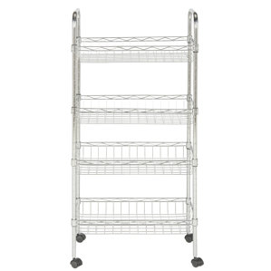 4-Tier Adjustable Storage Baker's Rack by Rebrilliant