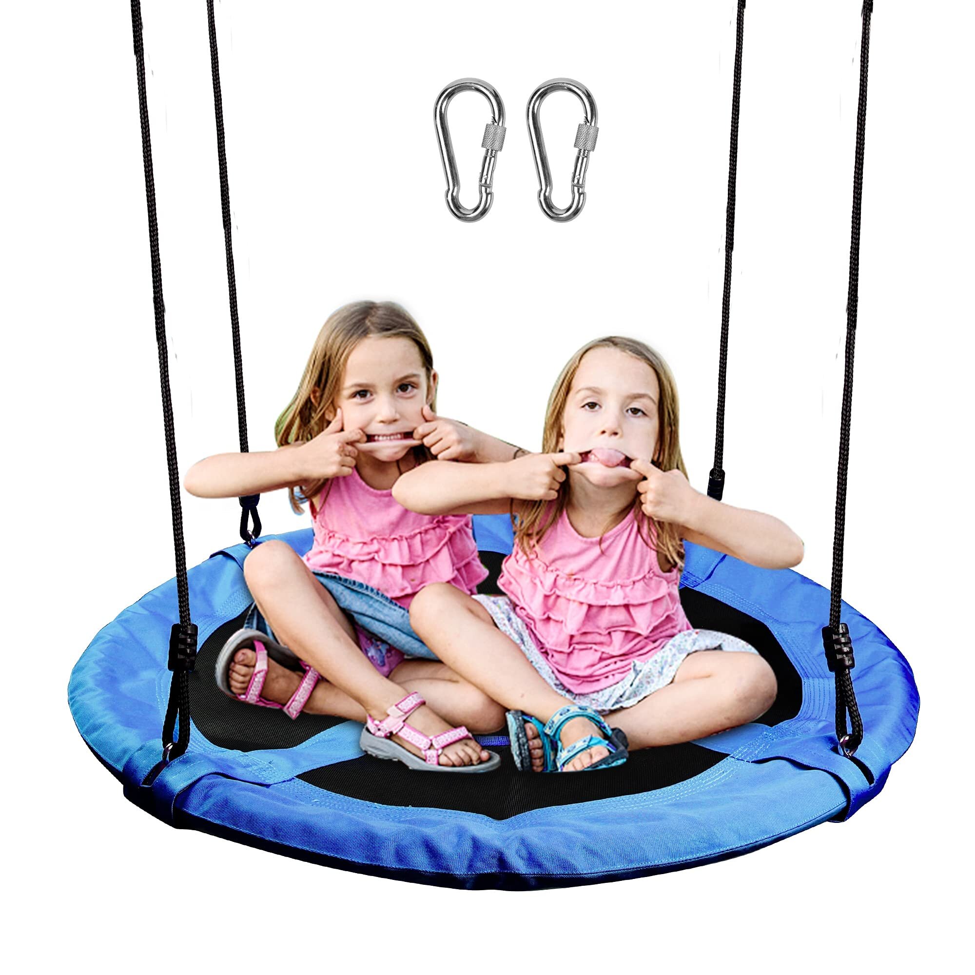 New Bounce Outdoor Swing Seat with Heavy Duty Rust-Proof Chain for kids & Adults 