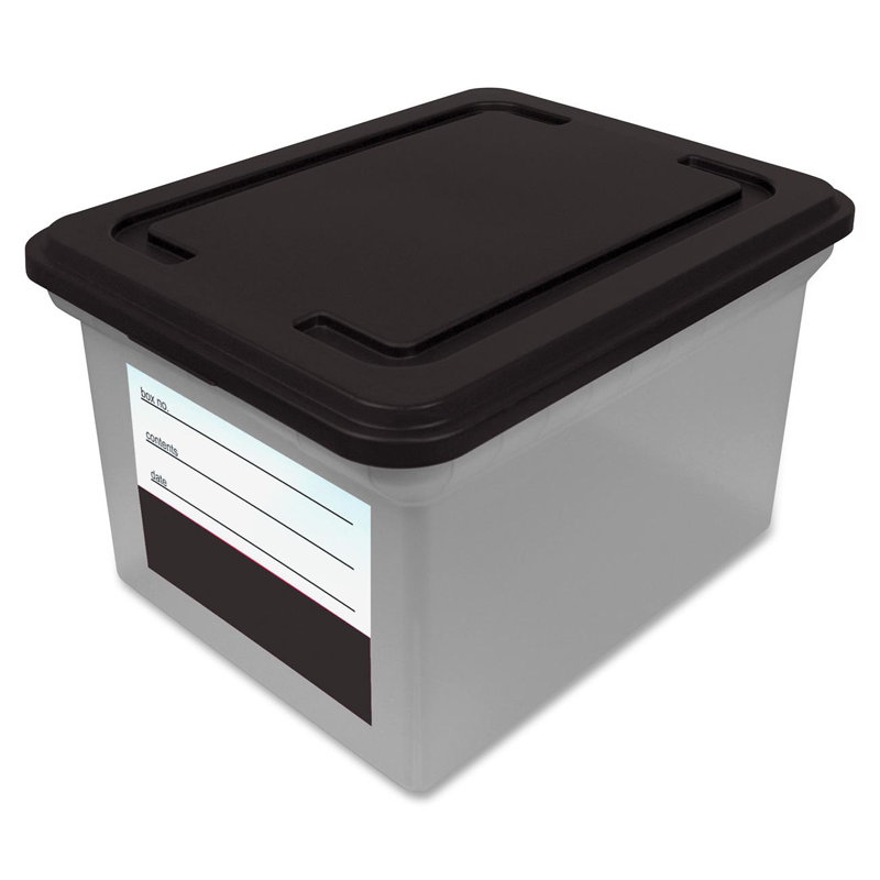 File Tote with Contents Label