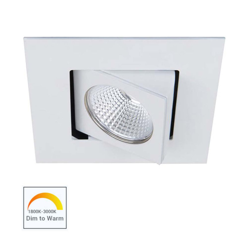 WAC Lighting HR-LED418-R-W LEDme 4-Inch Recessed Downlight 3000K Non-Ic Housing Remodel