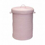 pink washing basket