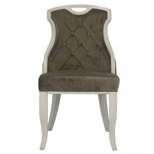Trotman Velvet Serenity Upholstered Dining Chair (Set Of 2) by Ophelia & Co. Design