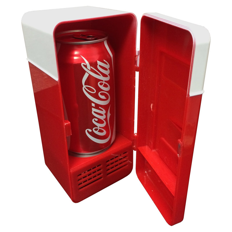 Koolatron Coca Cola Usb Powered 1 Can Freestanding Beverage