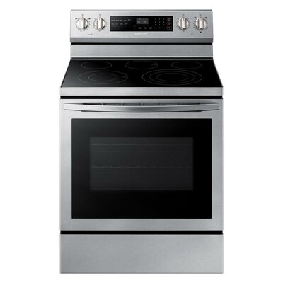 Samsung 30" 5.8 cu. ft. Free-Standing Gas Range with Griddle Finish: Stainless Steel