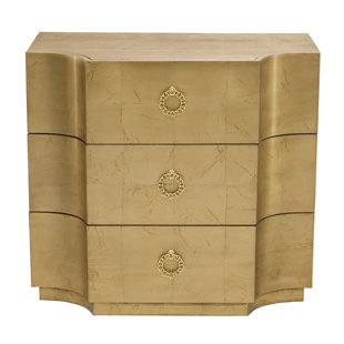 Jet Set 3 Drawer Bachelor's Chest by Bernhardt
