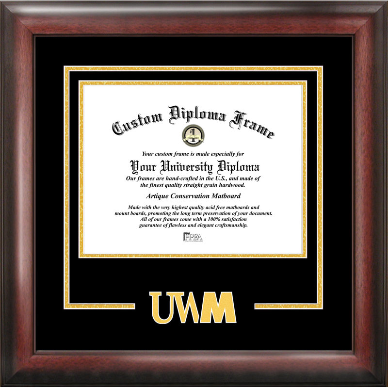 Campus Images Ncaa Uwm Spirit Diploma Frame Wayfair