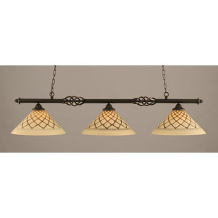 Go to store & view more images Astoria Grand Pierro 3-Light Billiard Light