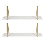 Modern Contemporary Brass Shelf Brackets Allmodern