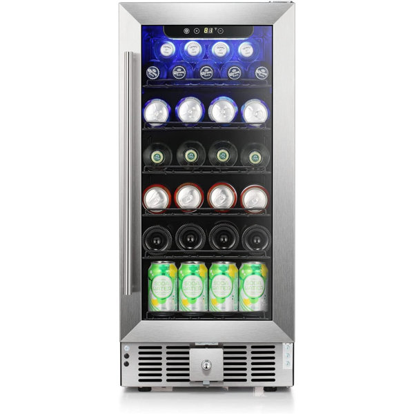 counter height beverage cooler