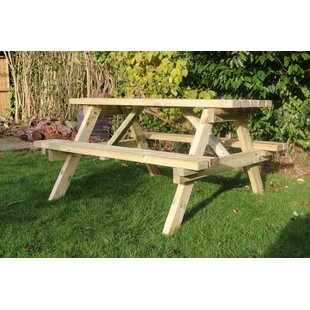 Wingate Wooden Picnic Bench By Sol 72 Outdoor