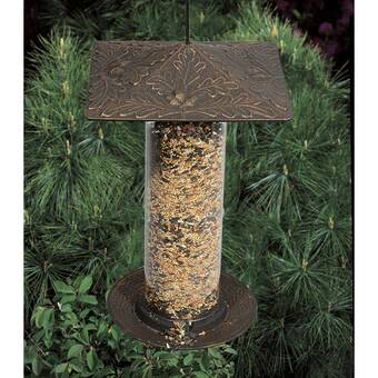 Whitehall Products Oakleaf Tube Bird Feeder Wayfair