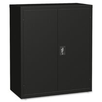 Black 72 x 24 x 36 Lorell Fortress Storage Cabinet 
