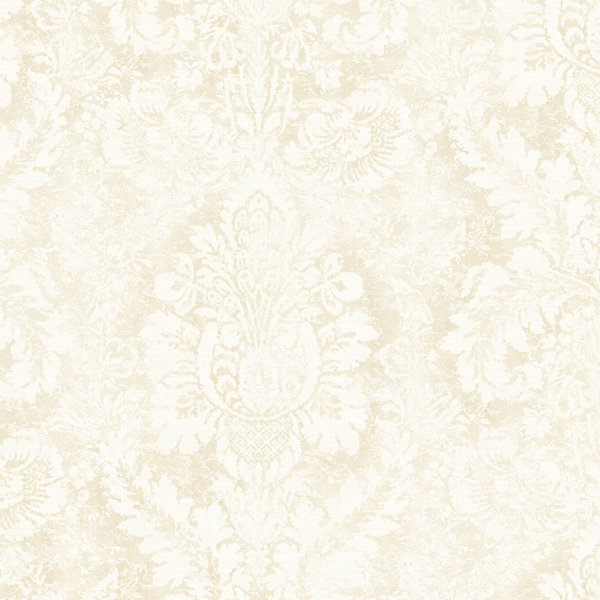 Mistana Abigail 32 7 X 20 5 Faded Damask Wallpaper Roll Reviews Wayfair