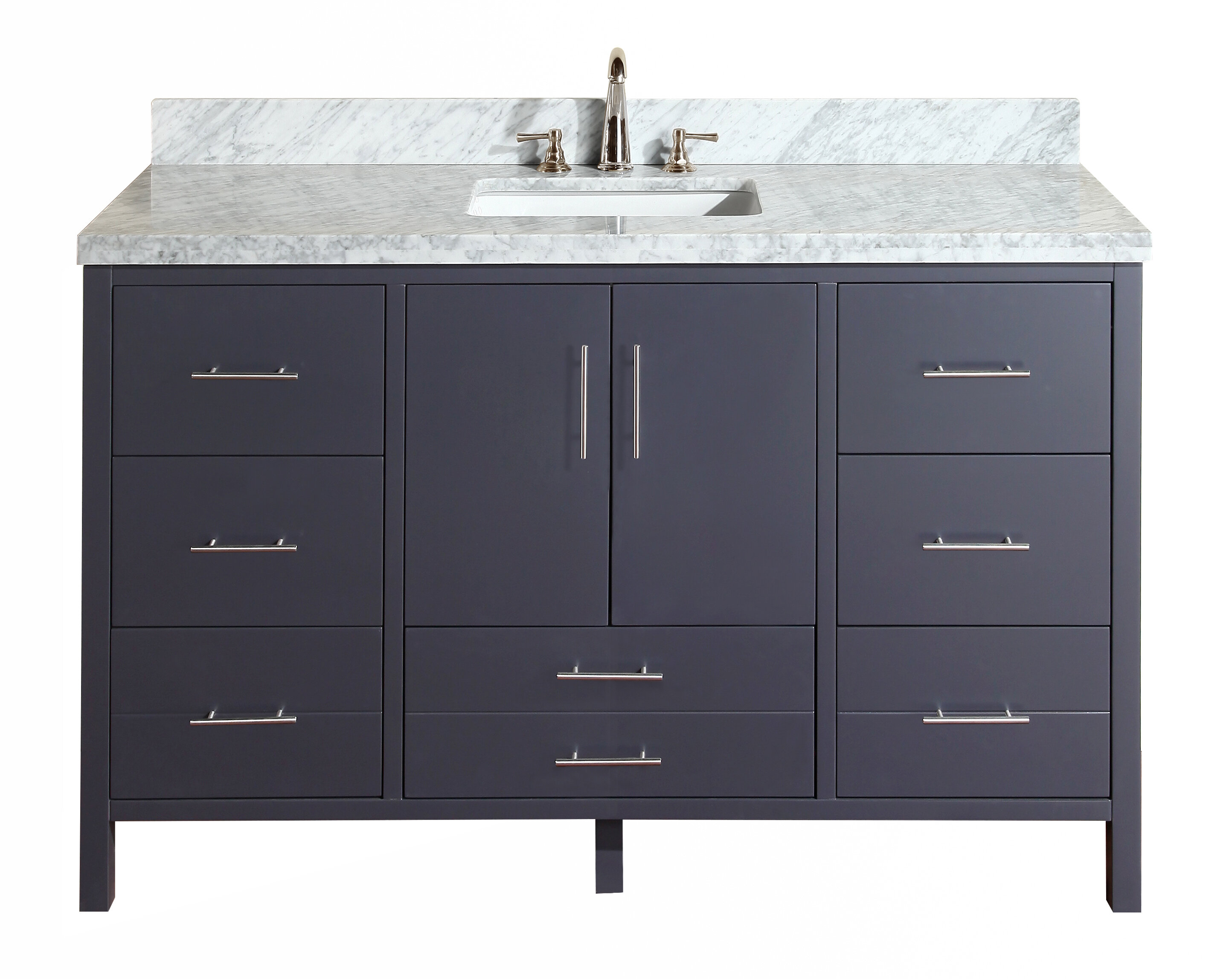 Allmodern Kolby 60 Single Bathroom Vanity Set Reviews Wayfair