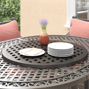 Umbrella Hole Lazy Susan Wayfair