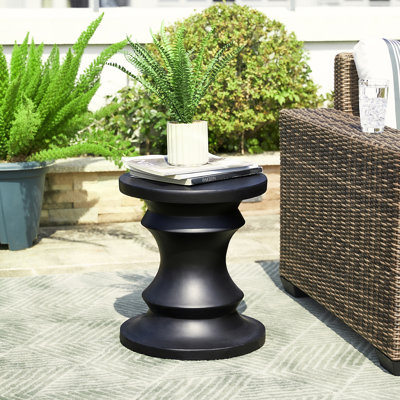 Alisiana Concrete Garden Stool