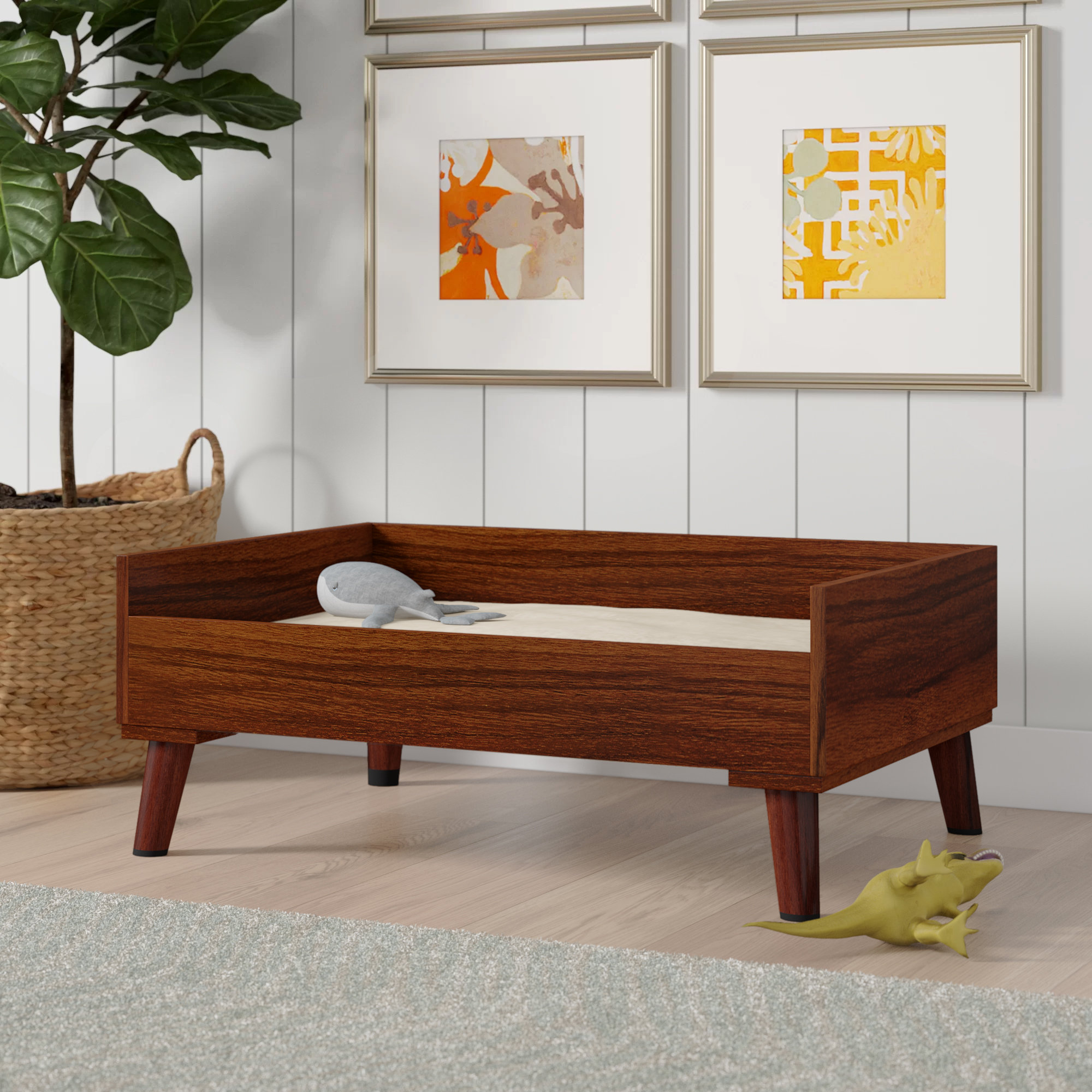 FurHaven Bed Frame Cot & Reviews Wayfair