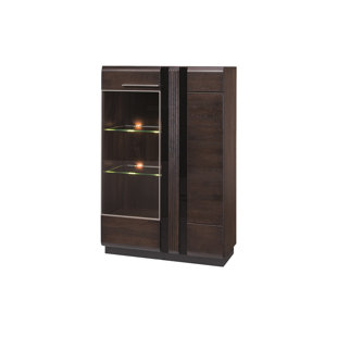 Go to store & view more images Dashrath Lighted China Cabinet by Latitude Run