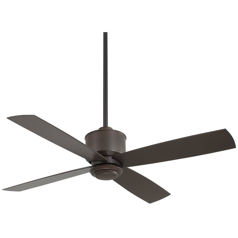 Minka Aire 52 Strata 4 Blade Outdoor Ceiling Fan With Remote