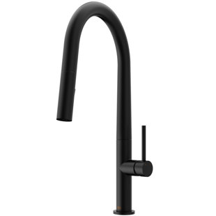 Black Kitchen Faucets You Ll Love Wayfair Ca Greenwich Pull Down Single Handle Kitchen Faucet