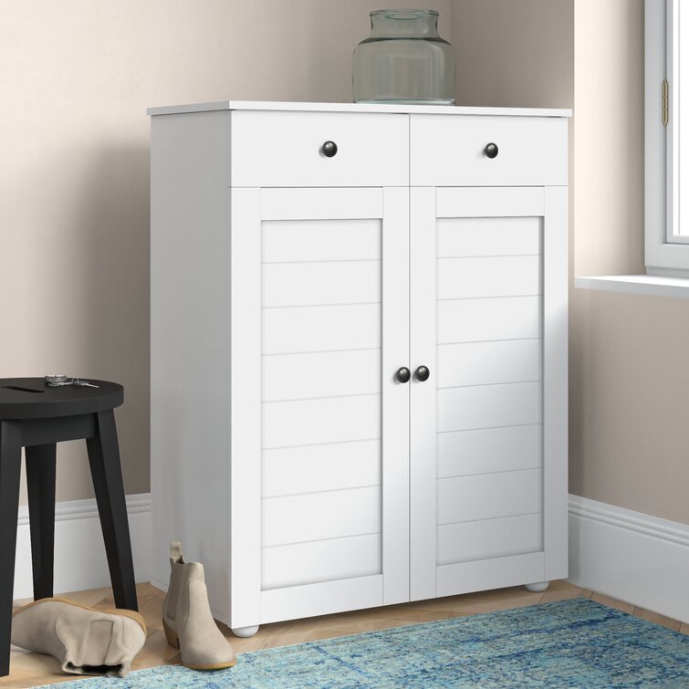 August Grove 12 Pair Shoe Storage Cabinet & Reviews | Wayfair.co.uk