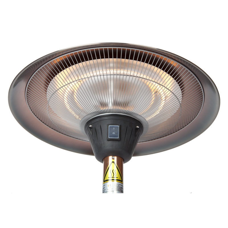 Fire Sense Cimarron Halogen 1500 Watt Electric Tabletop Patio