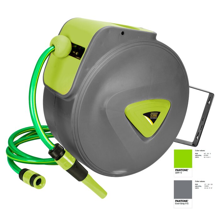 Dakota Fields Loveless Plastic Hose Reel | Wayfair.co.uk