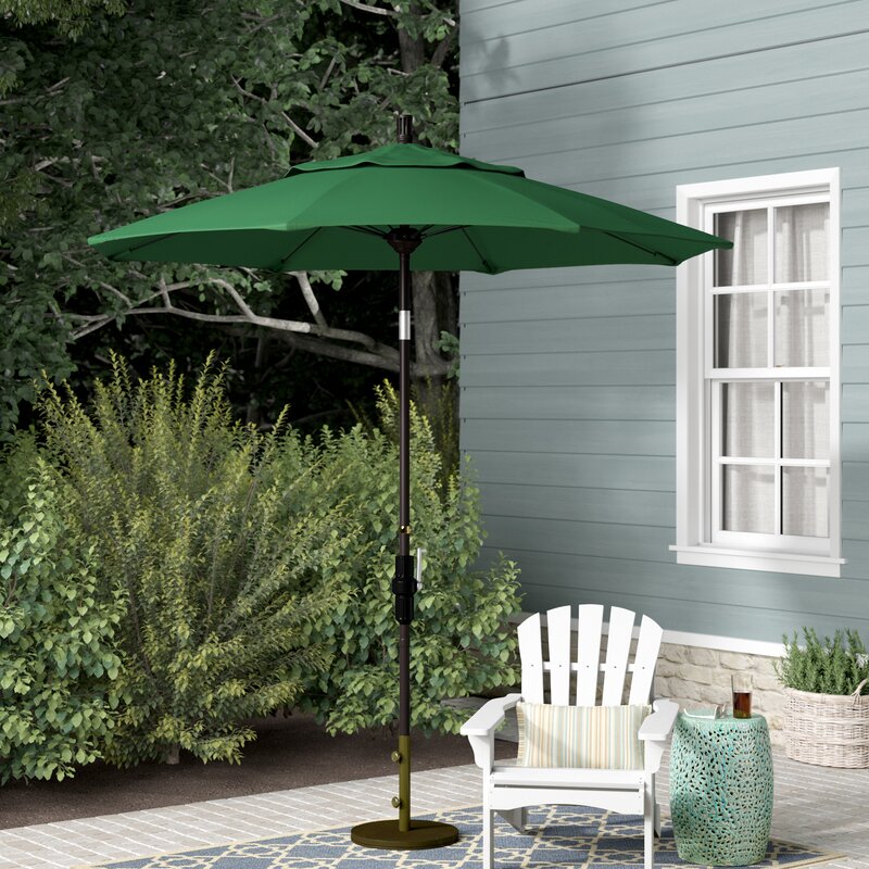 Beachcrest Home Muldoon 7 5 Market Umbrella Reviews Wayfair Ca