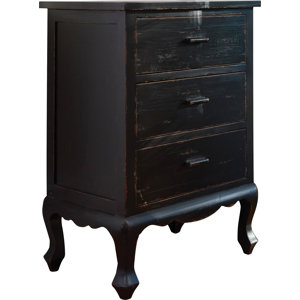3 Drawer Aged Cupboard