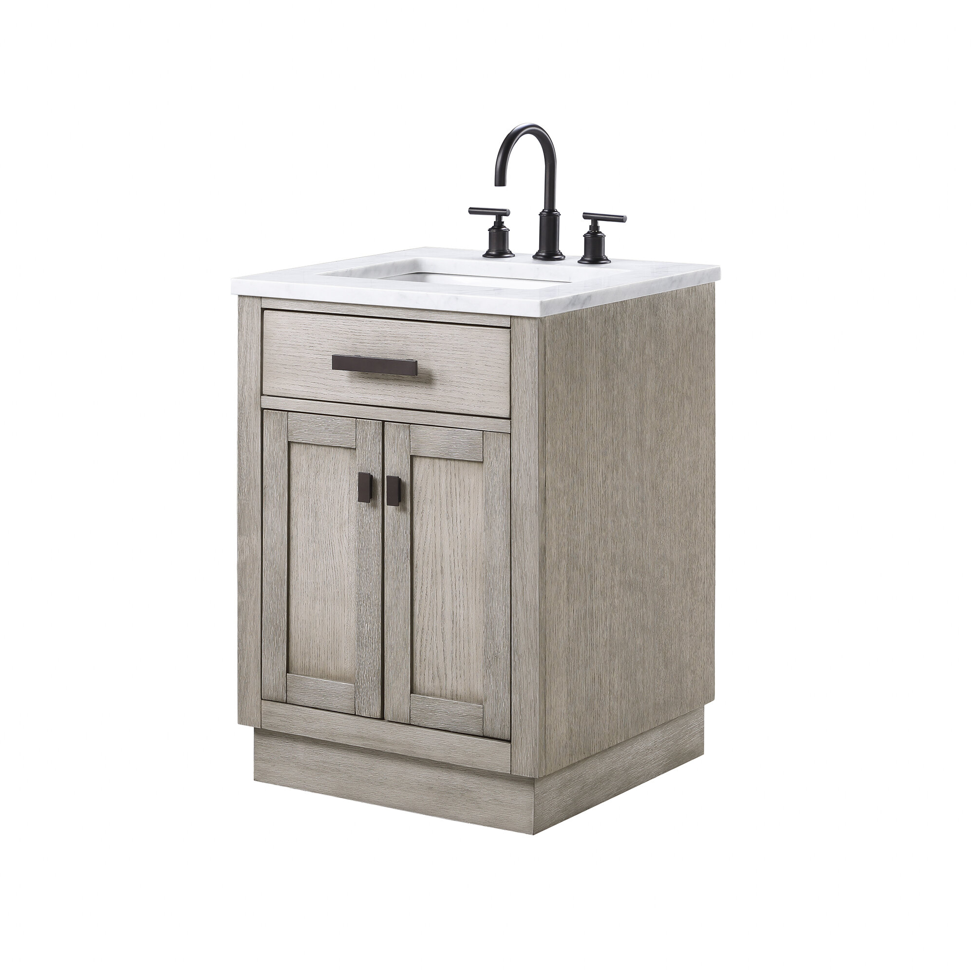 Wrought Studio Chestnut 24 Single Bathroom Vanity With Counter Top Cabinet Basin S Only Wayfair Ca