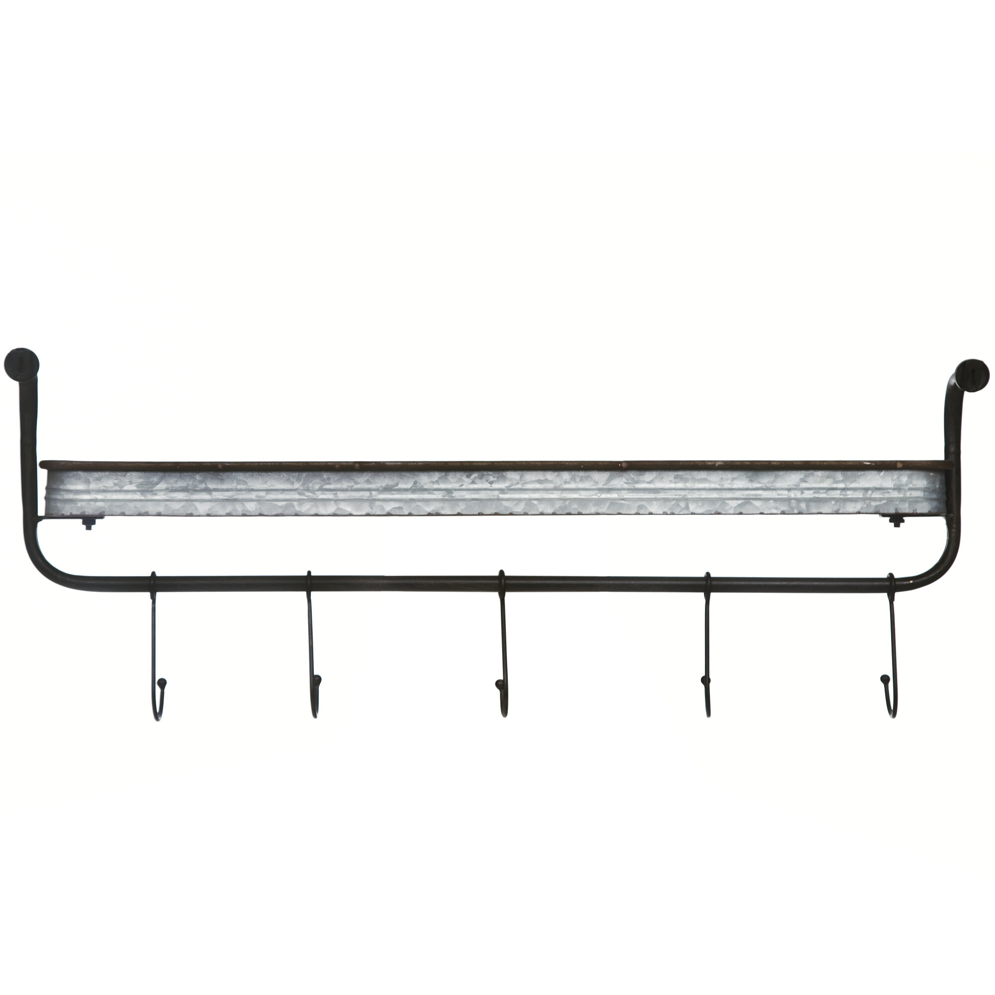 galvanized coat hooks