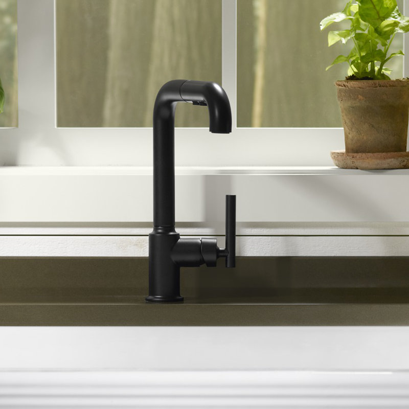 Kohler Purist Single Hole Kitchen Sink Faucet With 8 Pullout