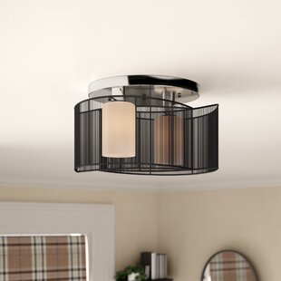 Black Cage Ceiling Light Wayfair Co Uk