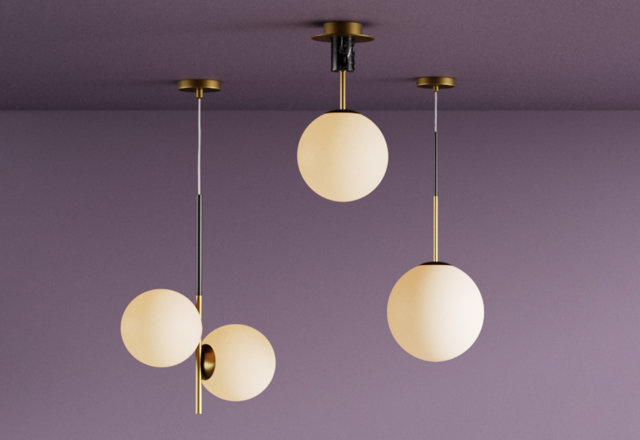 Simple Yet Bold Flush Mounts 