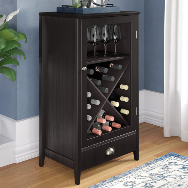Darby Home Co Bangor 24 Bottle Floor Wine Cabinet ...